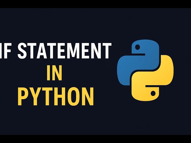 if statement in Python