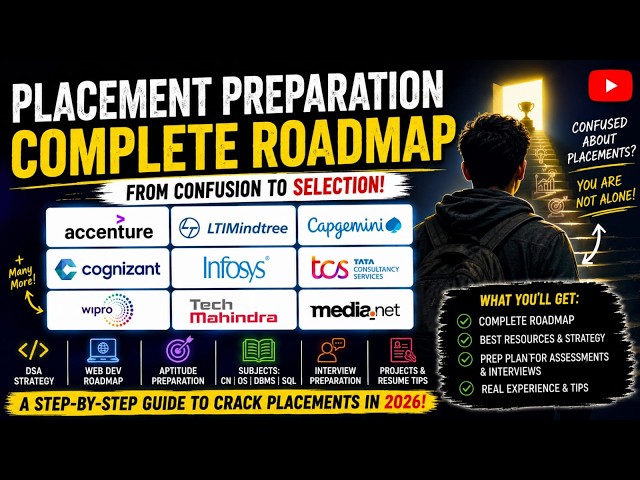 From Zero to Placement Ready: Complete Roadmap for Freshers