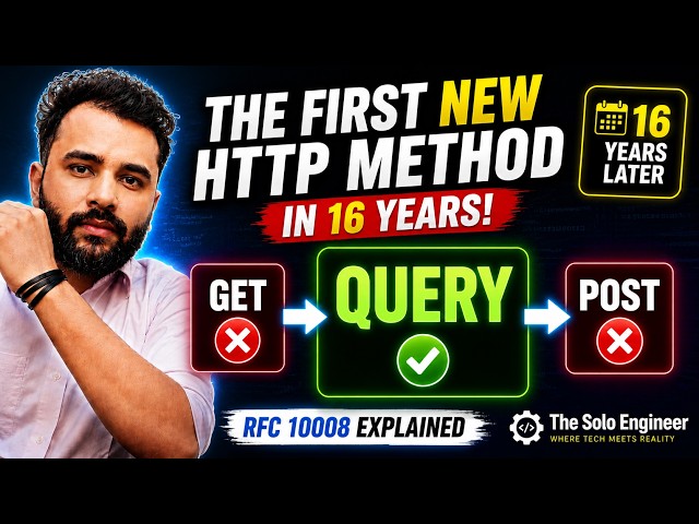 16 Years Later, HTTP Finally Got an Upgrade to QUERY