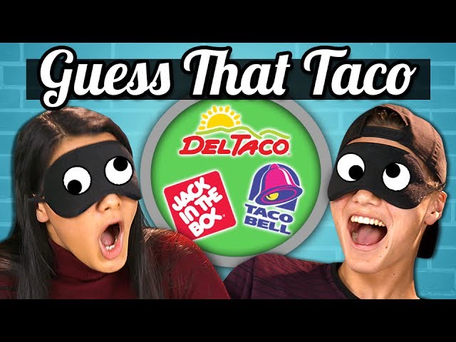 GUESS THAT TACO CHALLENGE! | TEENS vs. FOOD