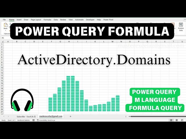 ActiveDirectory.Domains | Power Query formula in excel | AI Podcast in English