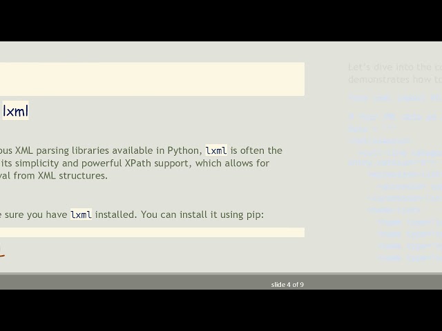 Parsing Complex XML in Python: A Complete Guide to Using lxml