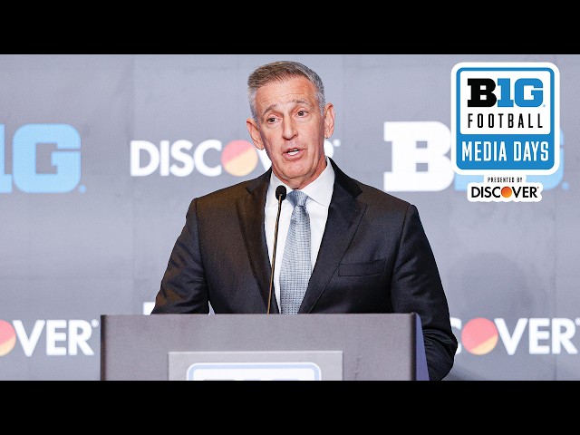 Commissioner Tony Petitti Press Conference | 2026 Big Ten Football Media Days