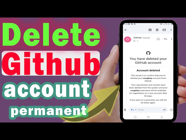 How to delete github account permanently (2026)
