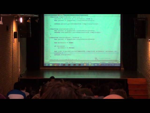 Implementando Python en JavaScript por Angel Lopez - PyCon 2013