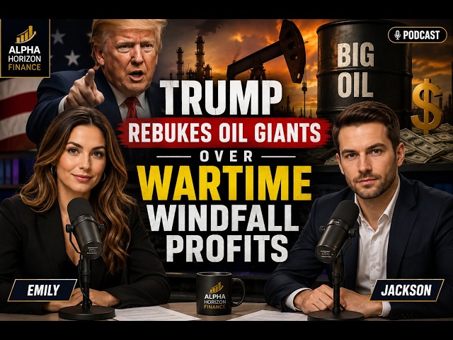 Trump Rebukes Oil Giants Over Wartime Windfall Profits