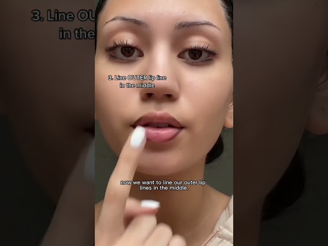 Why lipstick looks bad you + how you can fix it❤️ DOUBLE LIP LINER TUTORIAL