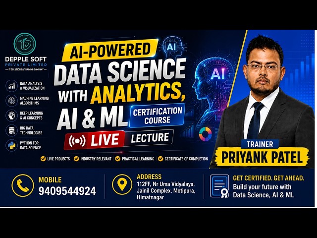 Day 10. Data Science With AI ML - 2D Array In Python