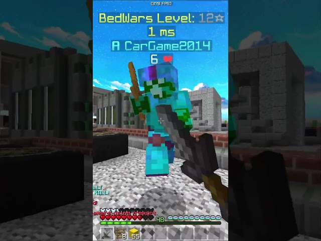 Epic Combo! #minecraft  #newupdateinrobloxbedwars #bedwars #minecraftmods #donutsmp #hypixel #gaming