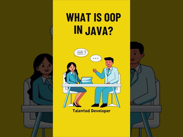 OOPs Concepts in Java | Interview Question Series #TDshorts 2 #oopsconcept #codinginterview