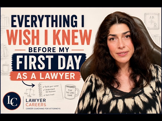 Everything I Wish I Knew Before My First Day as a Lawyer