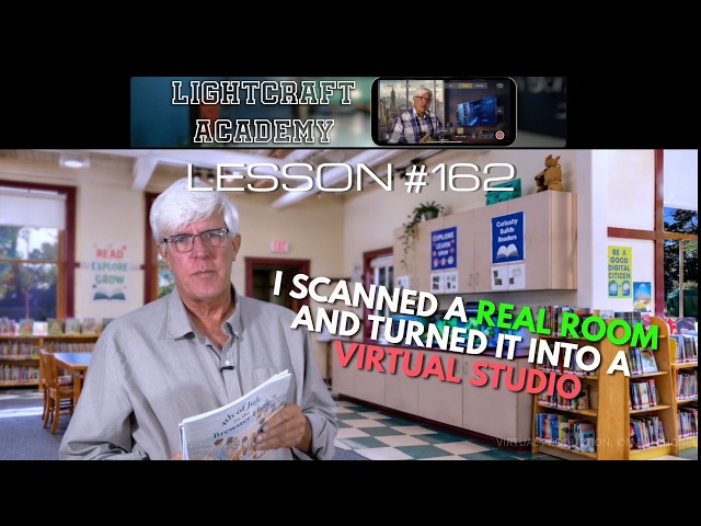 iPhone Virtual Production | WITH MY CELL PHONE I TURNED A REAL ROOM INTO A VIRTUAL STUDIO!
