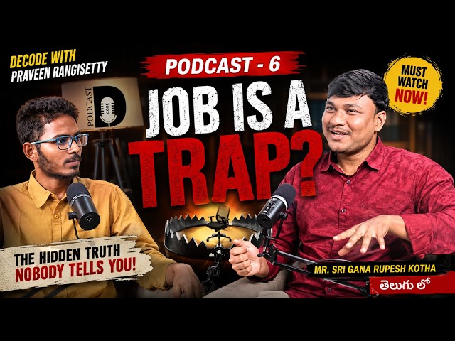 IS TRADITIONAL EDUCATION ENOUGH ANYMORE? |Ft. SRI GANA RUPESH KOTHA | DECODE WITH PRAVEEN RANGISETTY