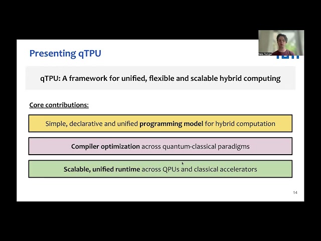 OSDI '26 - qTPU: Hybrid Tensor Networks for Quantum-Classical Acceleration
