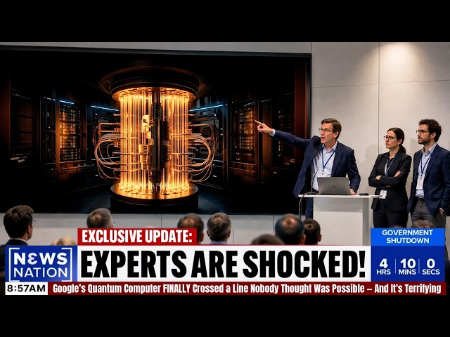 Google’s Quantum Computer FINALLY Crossed a Line Nobody Thought Was Possible — And It's Terrifying