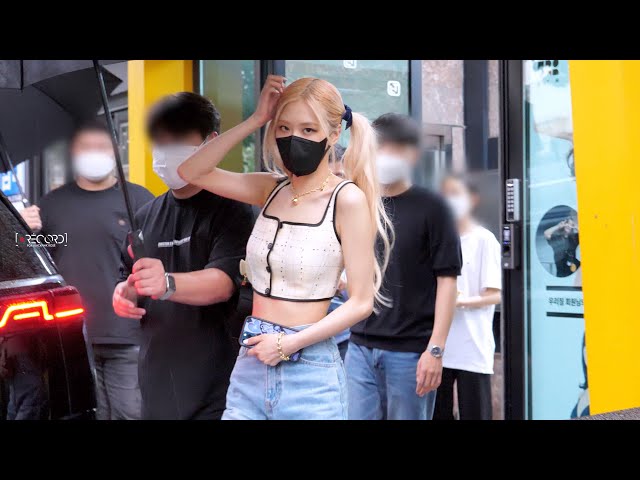 210808 BLACKPINK ROSÉ 로제 데뷔 5주년 브이라이브 VLive 퇴근 직캠