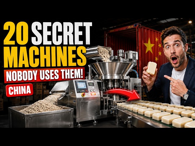 20 Secret Machines from China Nobody Is Using (Huge Opportunity)