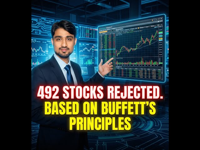 I Coded & Ran Warren Buffett’s Rules on the S&P 500. (492 Stocks Failed)