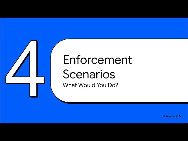 Module 7   Enforcement, Penalties and Governance