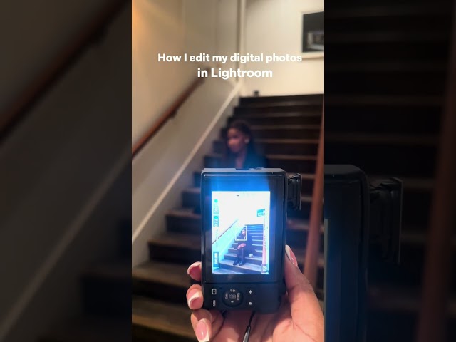 How to Edit Digital Photos in Lightroom 📸 #shorts #lightroom