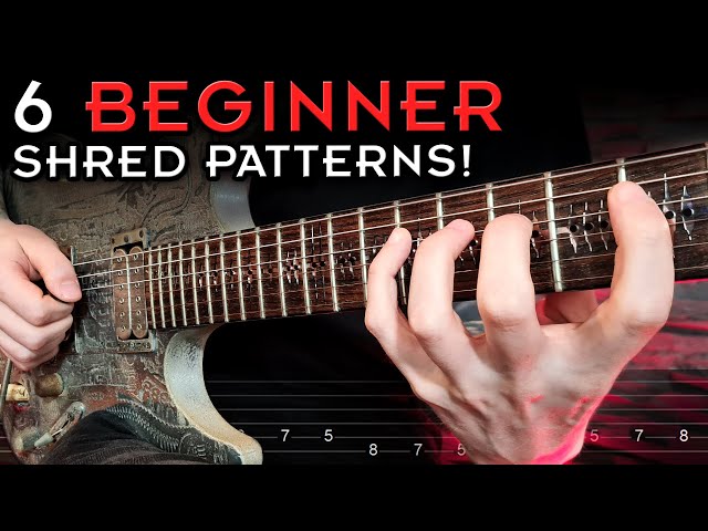 Learn To SHRED With Just 6 Patterns! (Guitar Lesson + Tabs)