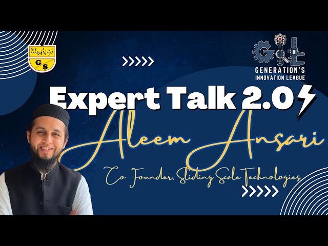 Think. Code. Create. | GIL Code Quest Expert Talk with Aleem Ansari