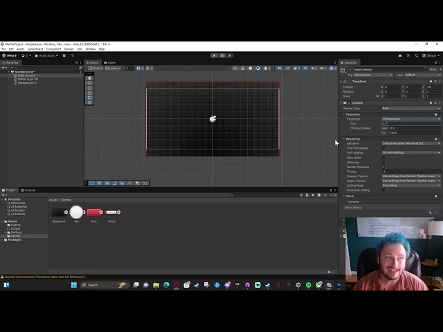 Unity Tutorial Series: 3/8 Bricker Breaker (Unity 6)