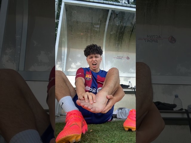 rip my foot🥲⚽️
