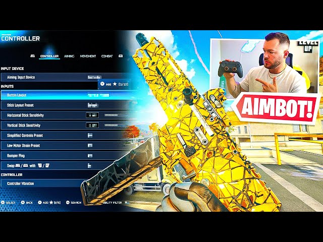*NEW* BO7 WARZONE Aim Assist Settings Make Controller Players Overpowered!🎮