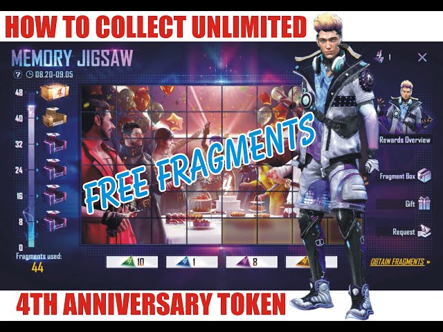 How To Collect Unlimited 4th Anniversary Token In Free Fire