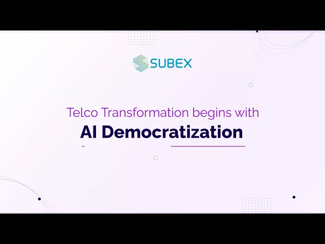 What do you mean by AI Democratization?