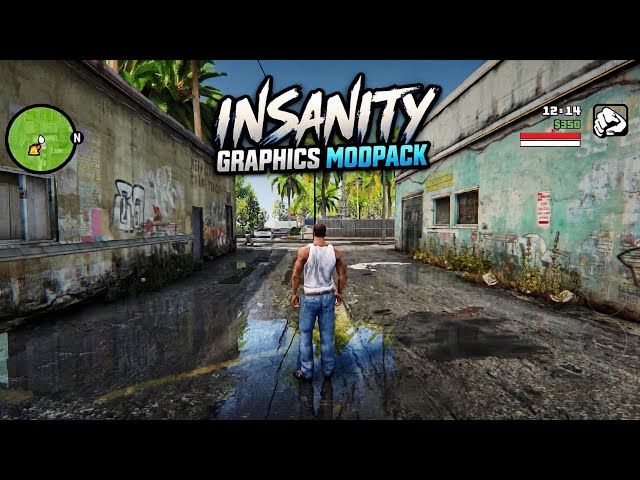 GTA San Andreas INSANITY Graphics Modpack 🔥 Ultra Realistic Graphics | Android 16