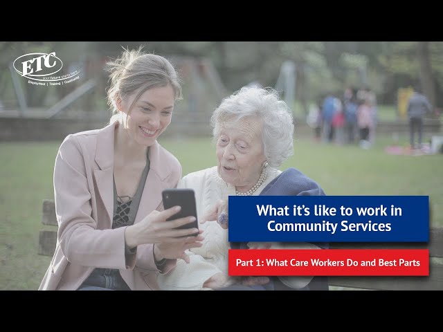 What it's like to work in Community Services - Part 1