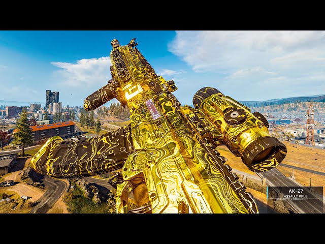 Call of Duty Warzone BO7 AK-27 Solo Gameplay PS5 PRO (No Commentary)