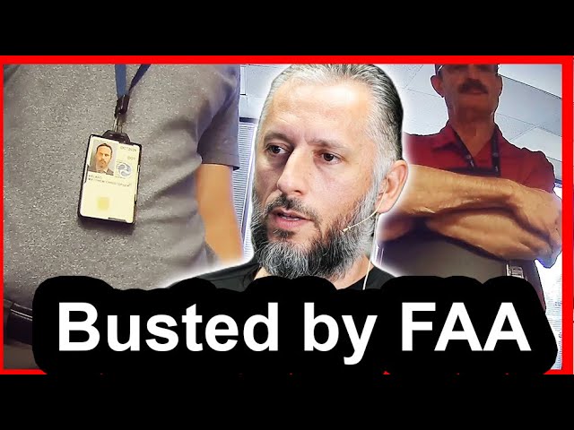 FAA Surprise Visit After We Repaired an Aircraft Board. Caught On Camera
