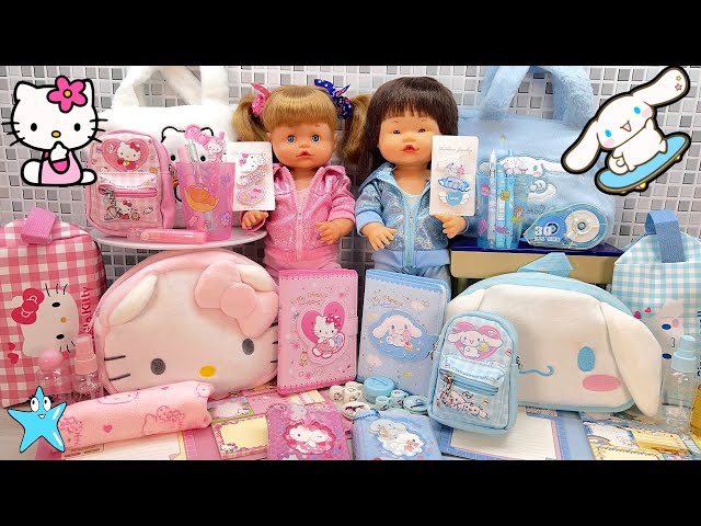 BABY DOLLS 🧸 ANI and ONA | New BACKPACKS and LUNCHBOXES 🎒 Hello Kitty and Cinnamoroll Nursery School