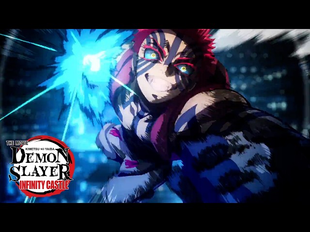 Tanjiro and Giyu vs Akaza | Demon Slayer: Kimetsu no Yaiba Infinity Castle I