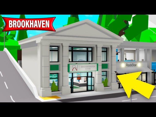 BROOKHAVEN BANK UPDATE ROBLOX