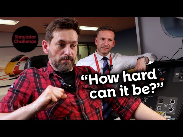 Tim Dunn takes on the LNER Simulator Challenge | Episode 1