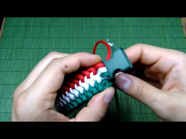 Paracord Bracelet Italian Flag How To Make   Triple Snake Knot