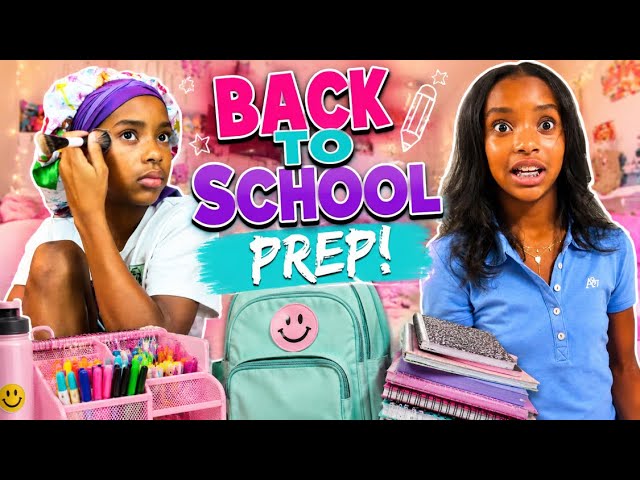 BACK TO SCHOOL PREP! 