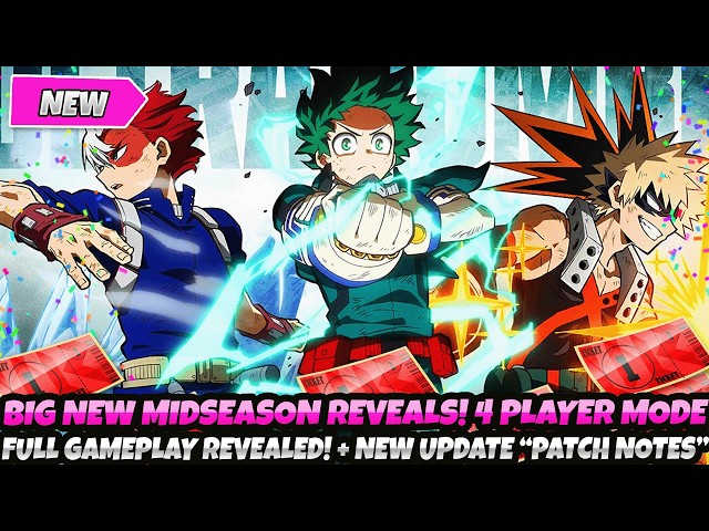 *LET'S GOOOO! NEW MIDSEASON REVEALS!* 4 PLAYER MODE GAMEPLAY! NEW UPDATE "PATCH NOTES" (Ultra Rumble