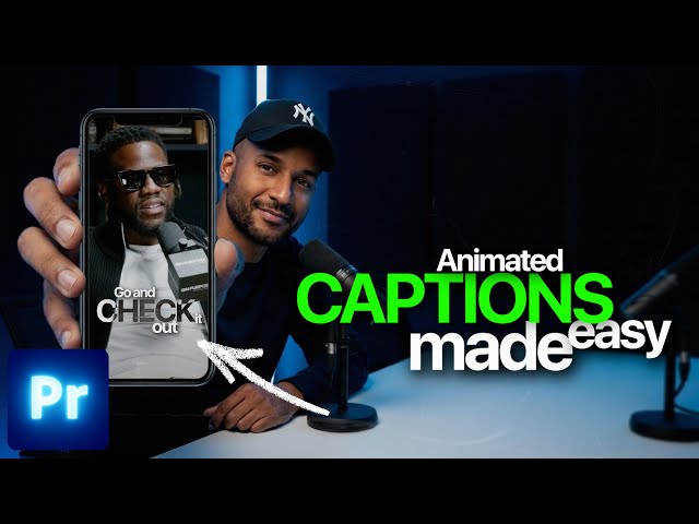 The VIRAL Animated Captions Tutorial in Premiere Pro (Podcast & Reels)