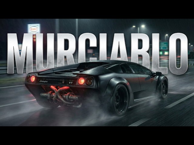THE MURCIABLO CONCEPT: Virtual Diablo Restomod with Murciélago Twin-Turbo V12