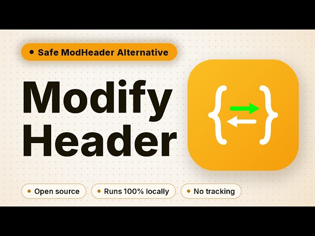 How to Modify HTTP Headers (Safe ModHeader Alternative) - Modify Header