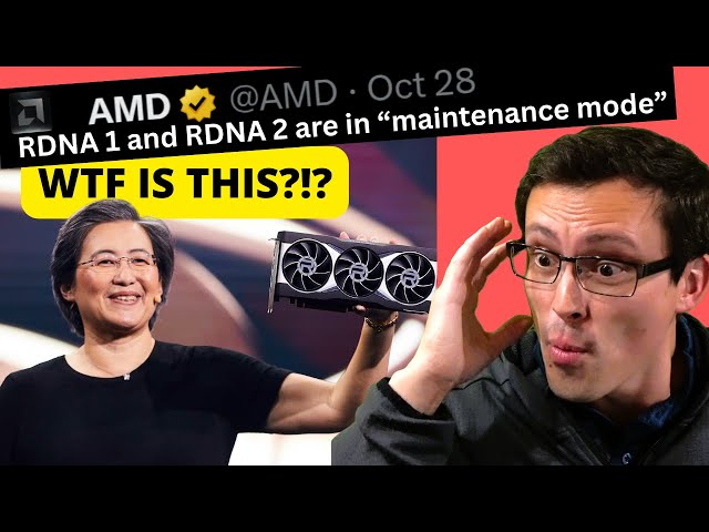 AMD Abandons "Fine Wine"- No Optimized Game Drivers for RDNA 1 and 2