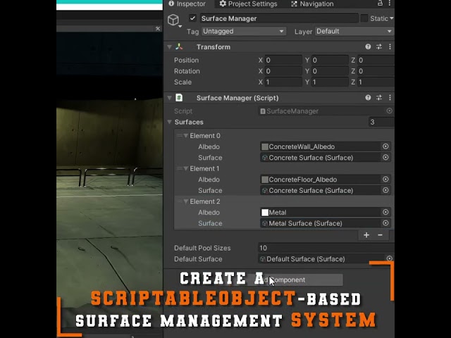 Manage Surface Impacts Through Scriptable Objects with This System #Shorts