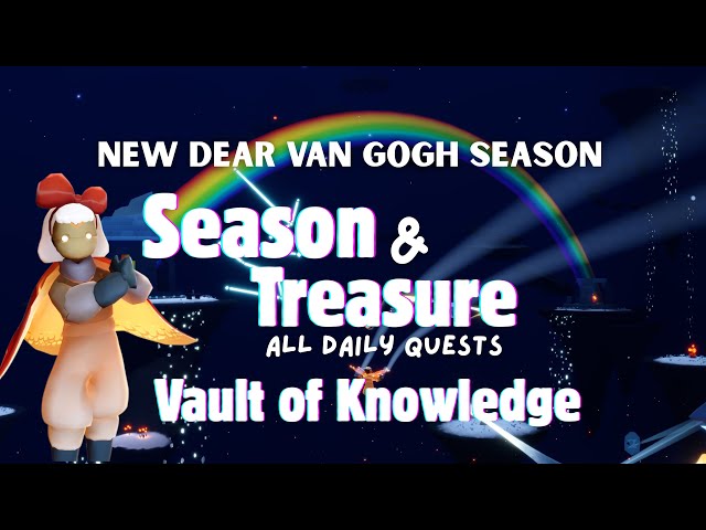 Today’s 🌻 Season & Treasure Candles & Dailies | Vault of knowledge | SkyCotl | NoobMode
