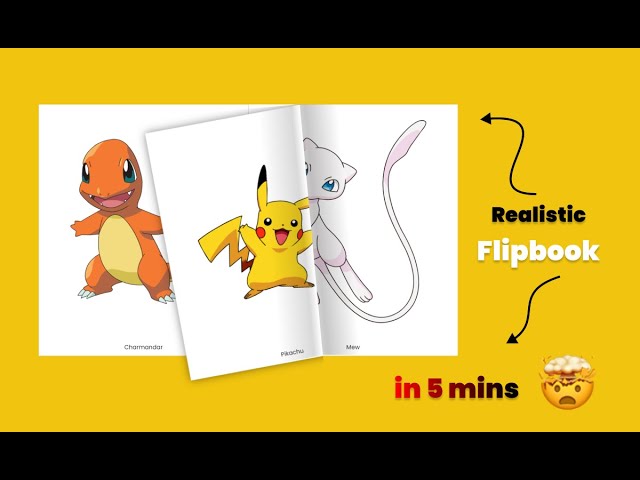 Amazing Book Flip Effect In 5 Mins | HTML CSS ✨