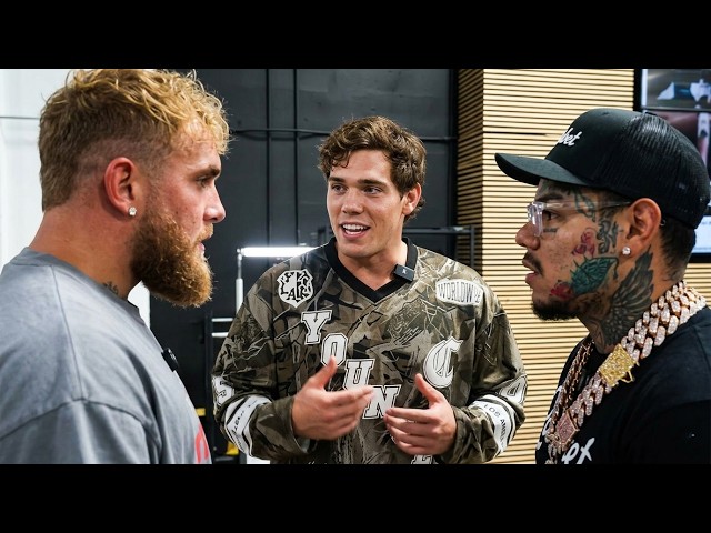 Jake Paul & 6ix9ine Preses Clavicular About Looksmaxxing..